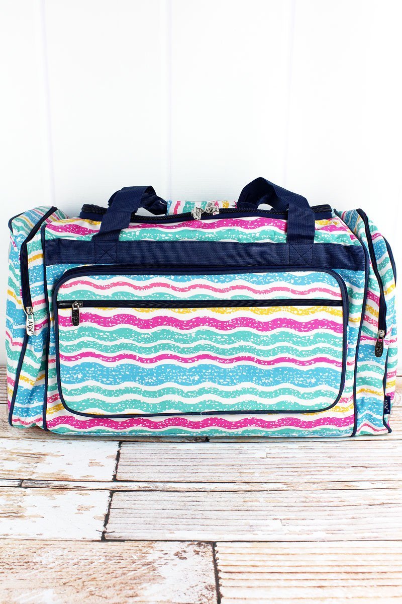 Summery Squiggles Duffle- 23" inch