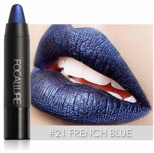 Matte Lip Crayon-French Blue