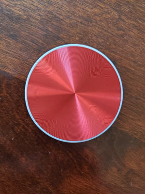 Red Reflective Phone Socket