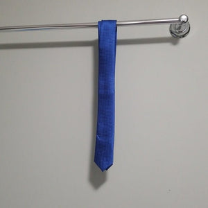 Men's Royal Blue Patterned Tie - Sparkle by Melanie Boutique